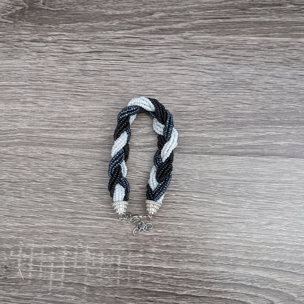 Braided Beaded Bracelet